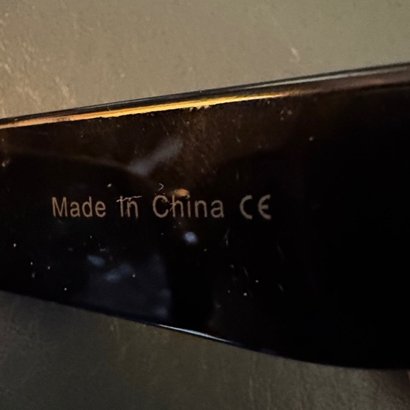 Stylish Black Square Sunglasses zero Uv oversized black out shades set of 2 - Picture 4 of 7